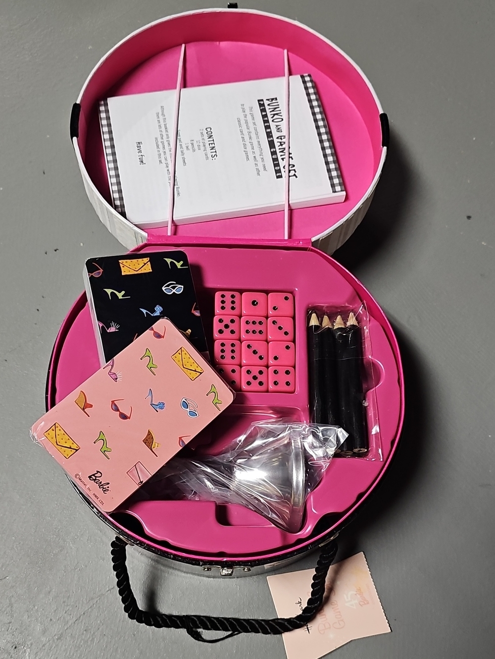 Barbie 45th Hallmark Bunko & Game Set NWT Vintage Collectible 2004